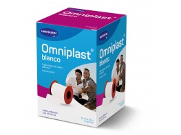 Imagen del producto Omniplast esparadrapo tela blanco 10x10c