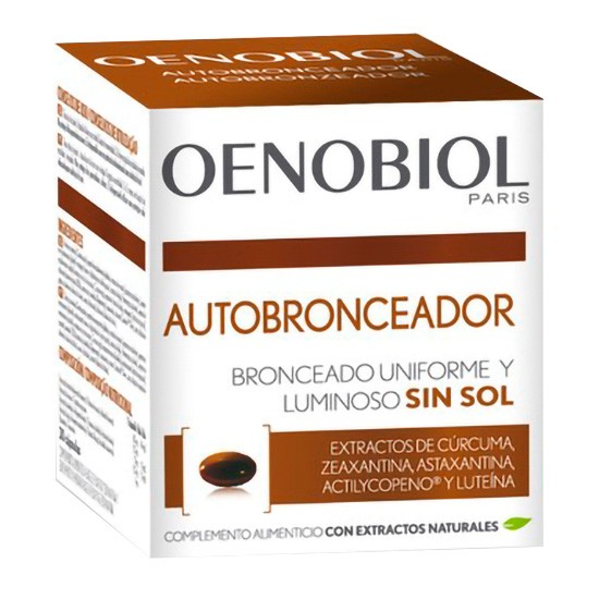 Oenobiol autobronceador 30 cápsulas