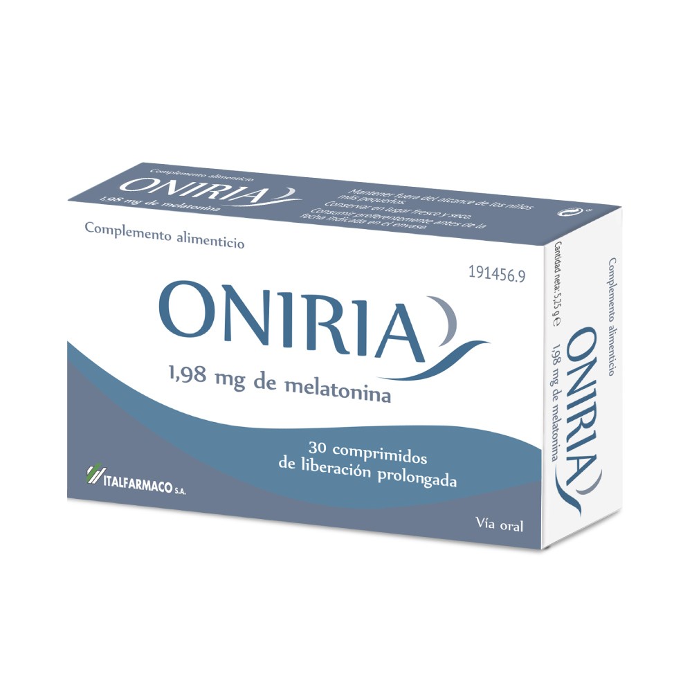 Oniria 1,98 mg 30 comprimidos liberación prolongada